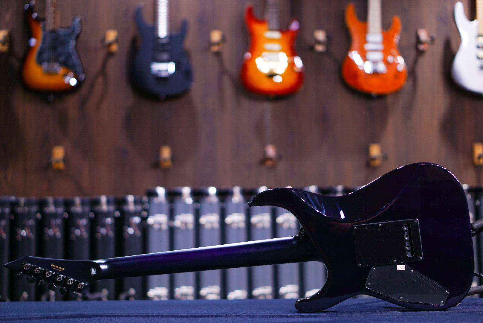 ESP E-II M-II HST/QM Indigo Purple Fade ES5182233