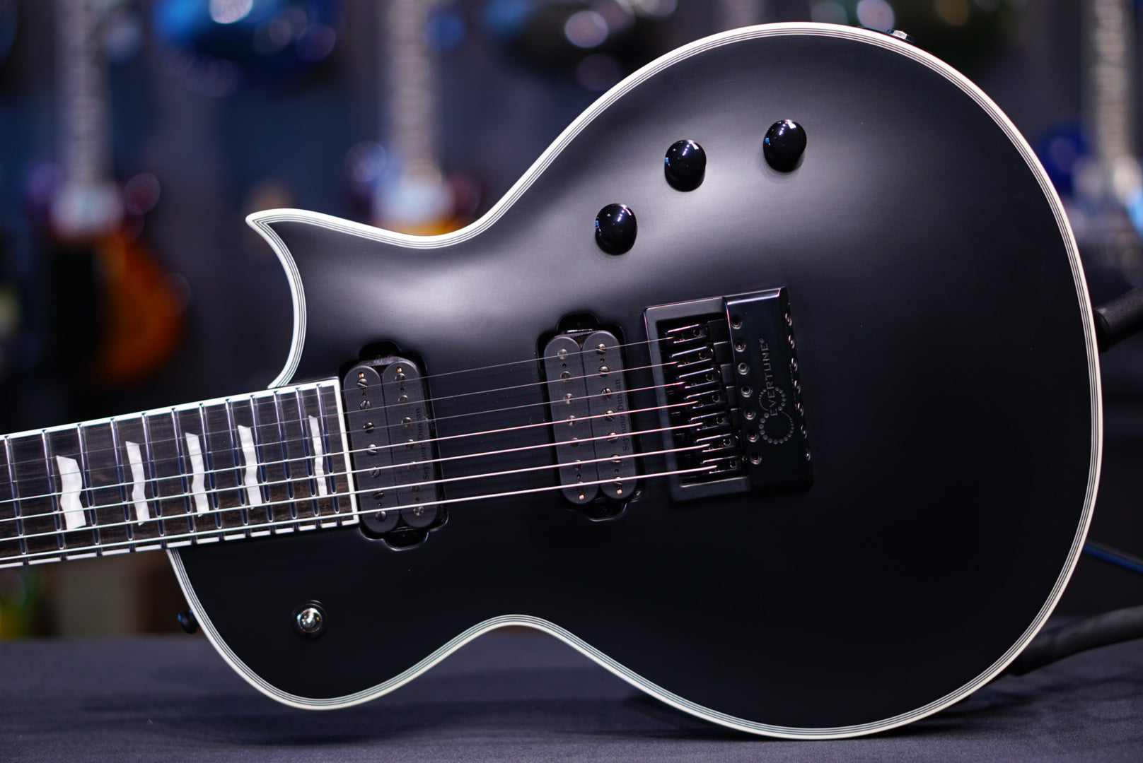 ESP E-II ECLIPSE-7 Black Satin EVERTUNE ES8195253