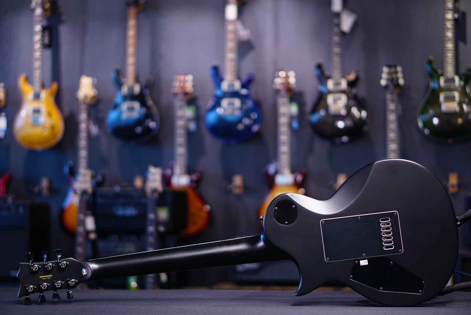 ESP E-II ECLIPSE-7 Black Satin EVERTUNE ES8195253