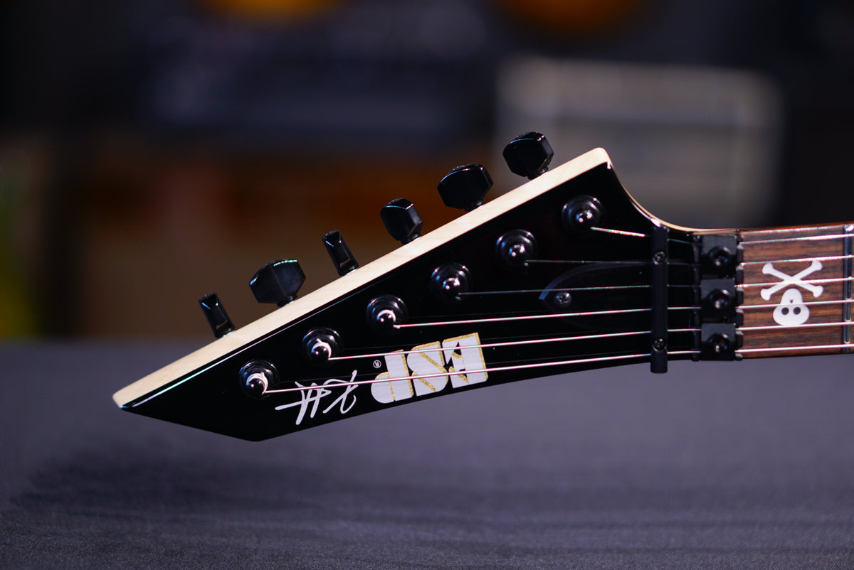 ESP KH-2 NECK-THRU Black E7020262