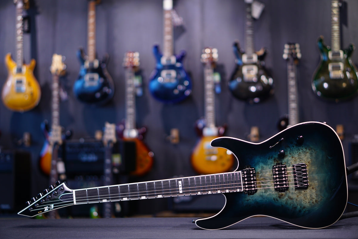 ESP E-II M-II NT HS BM Mercury Blue Burst ES1444253