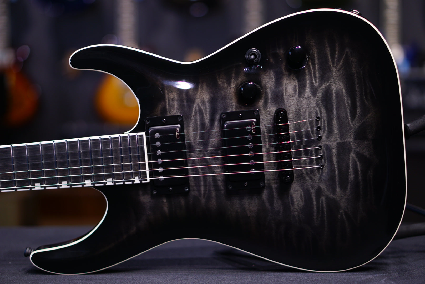 ESP E-II Horizon NT-II See Thru Black Sunburst ES1265253