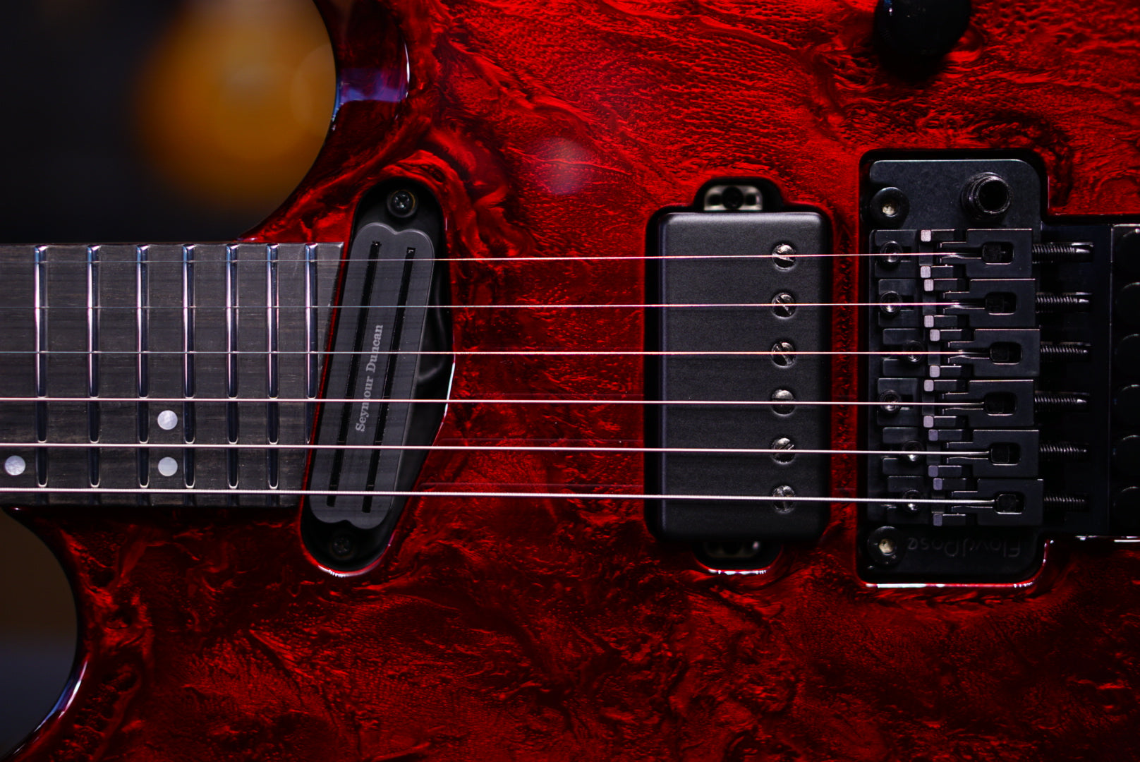 ESP Maverick Liquid Metal Lava V2 E5711252