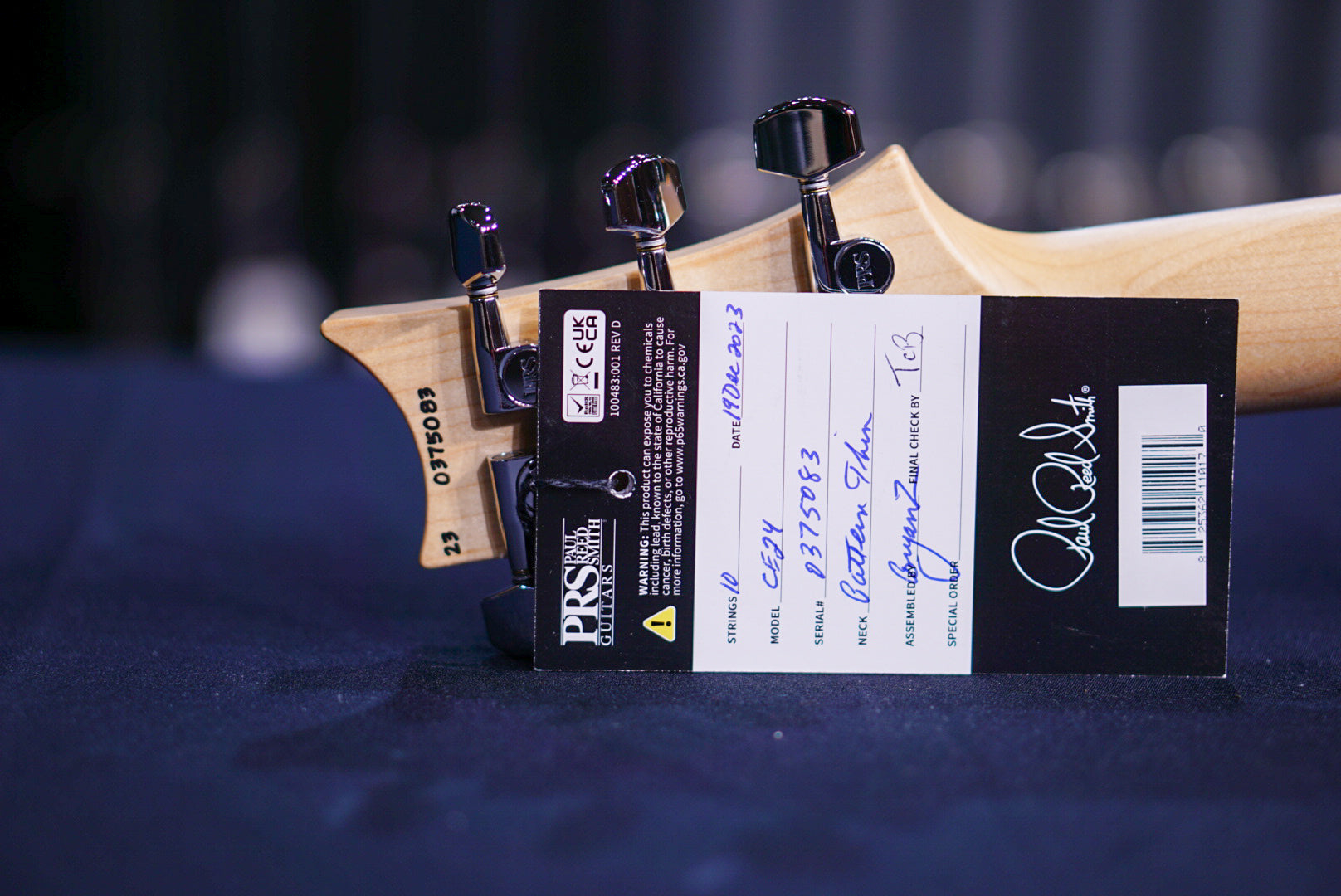 PRS CE 24 Black Amber 0375083