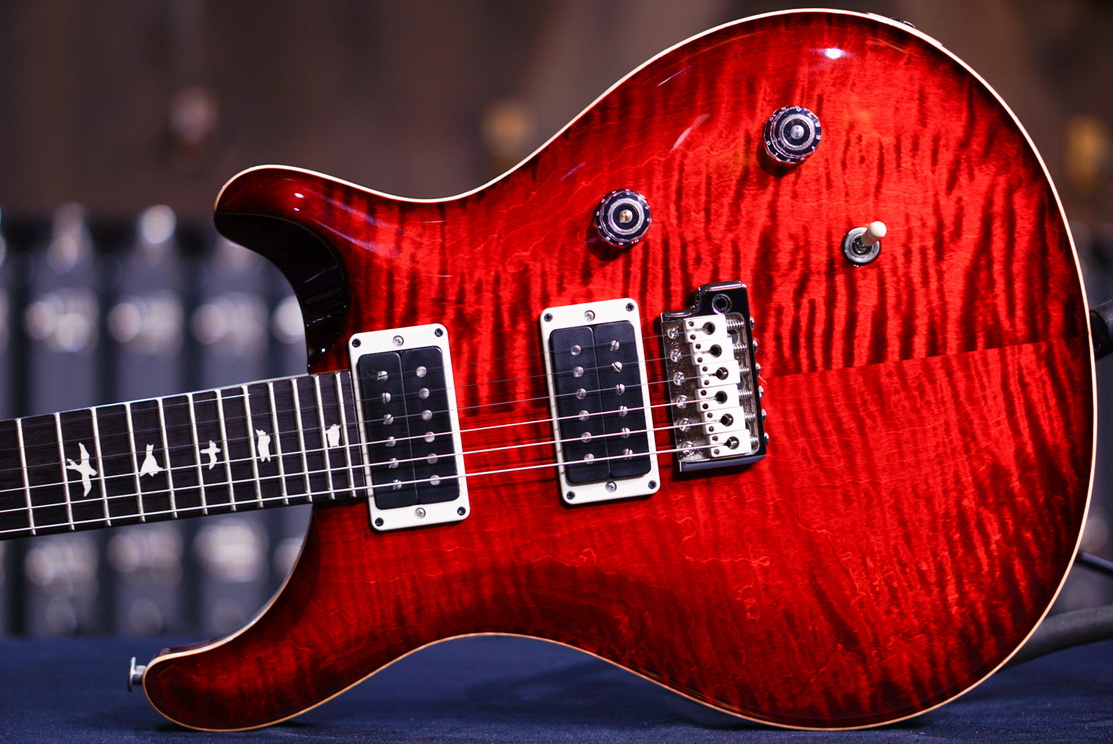 PRS CE 24 Fire Red Burst 0374964