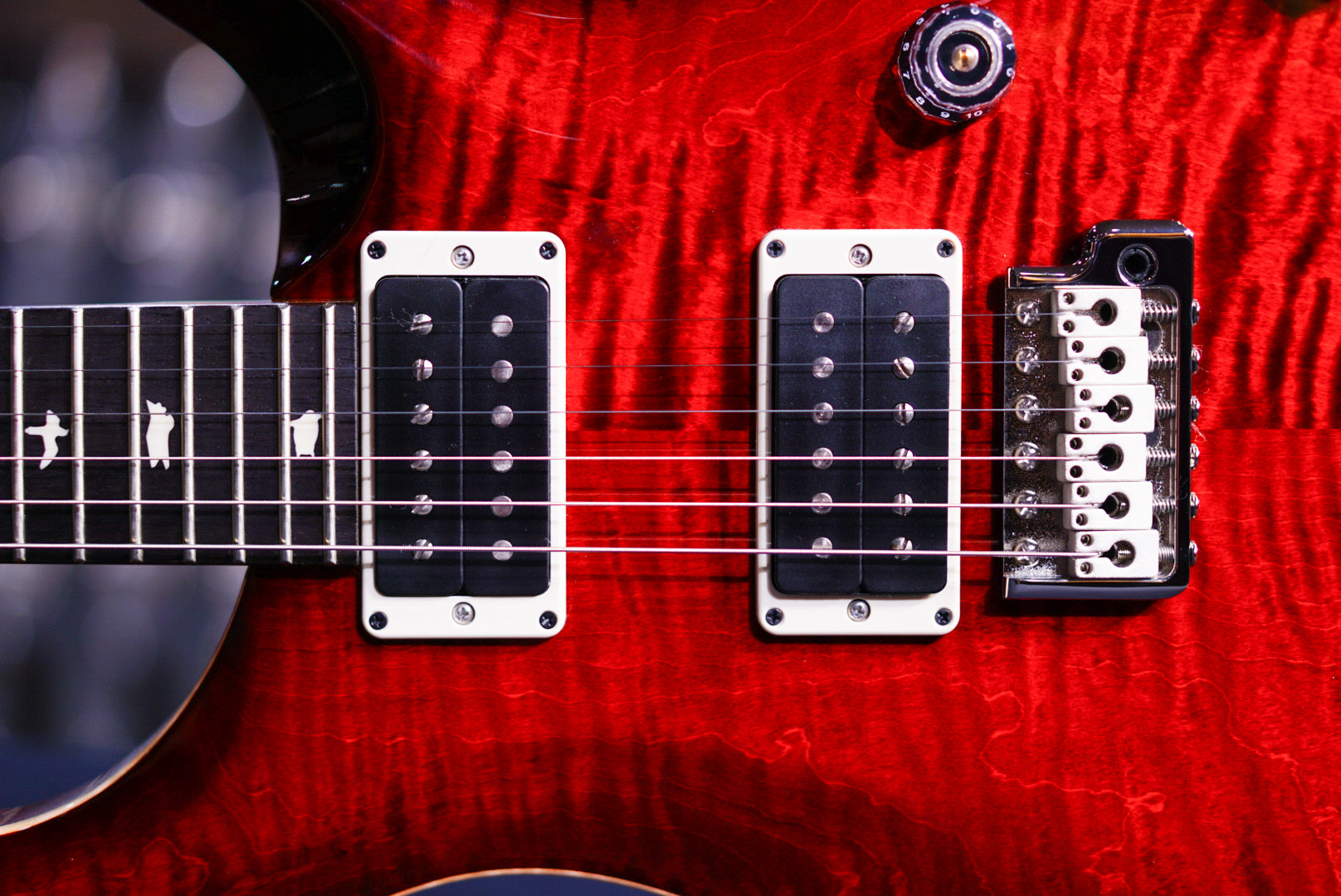 PRS CE 24 Fire Red Burst 0374964