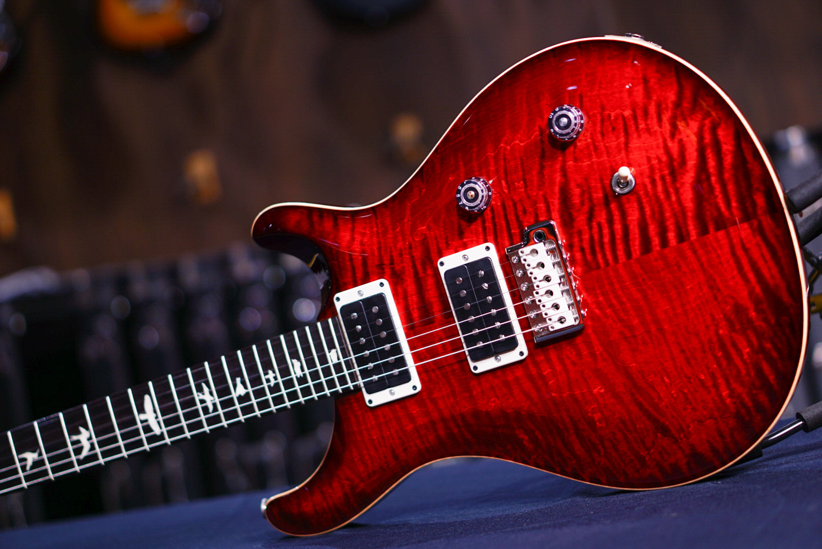 PRS CE 24 Fire Red Burst 0374964