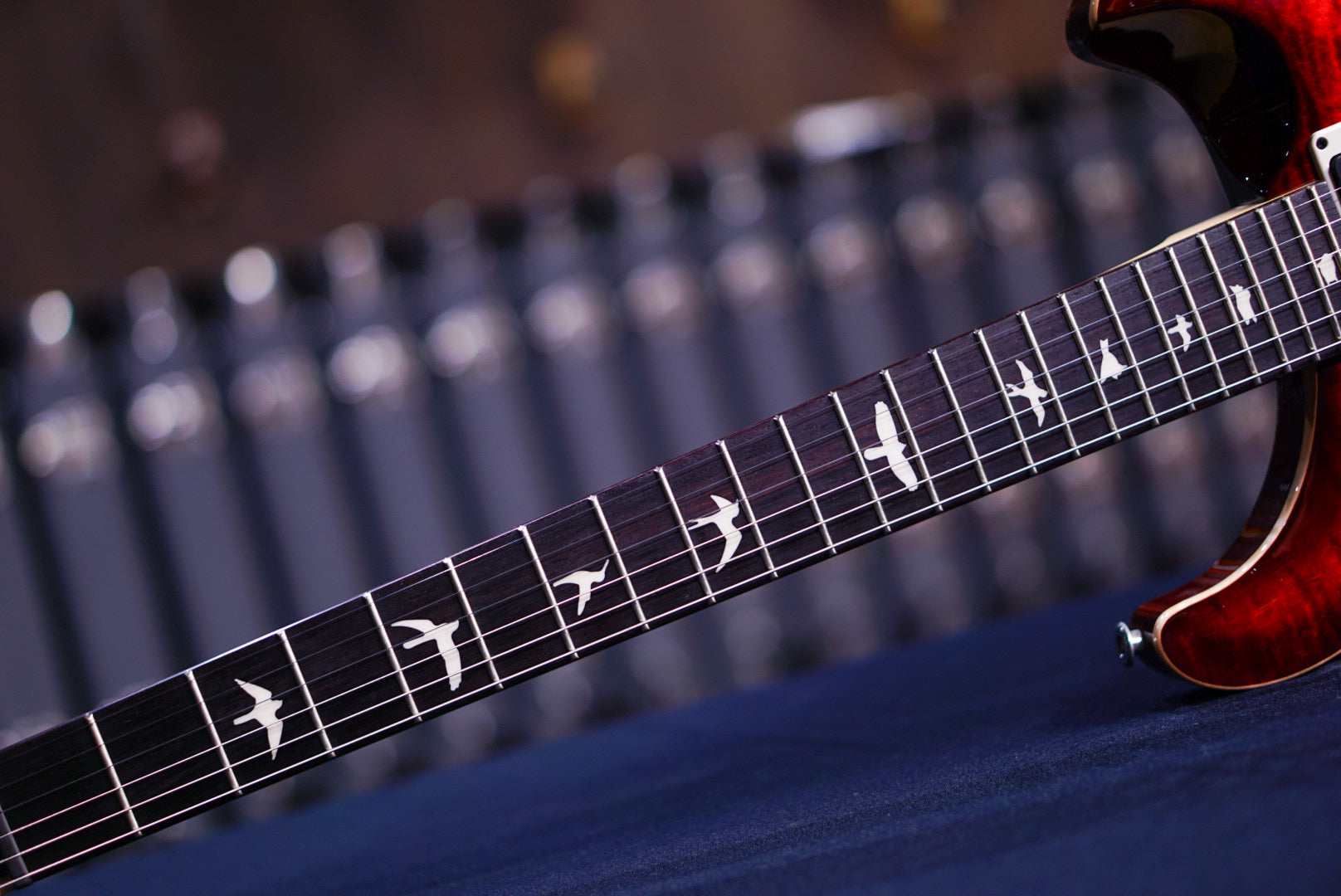 PRS CE 24 Fire Red Burst 0374964