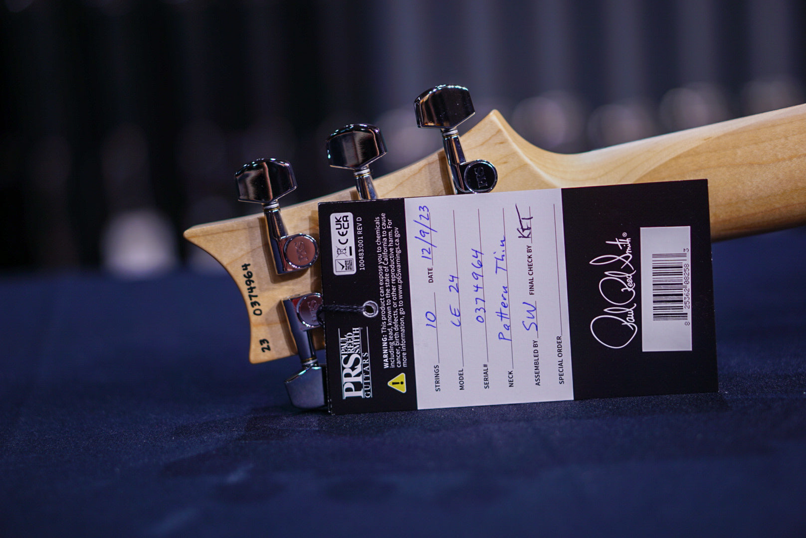 PRS CE 24 Fire Red Burst 0374964