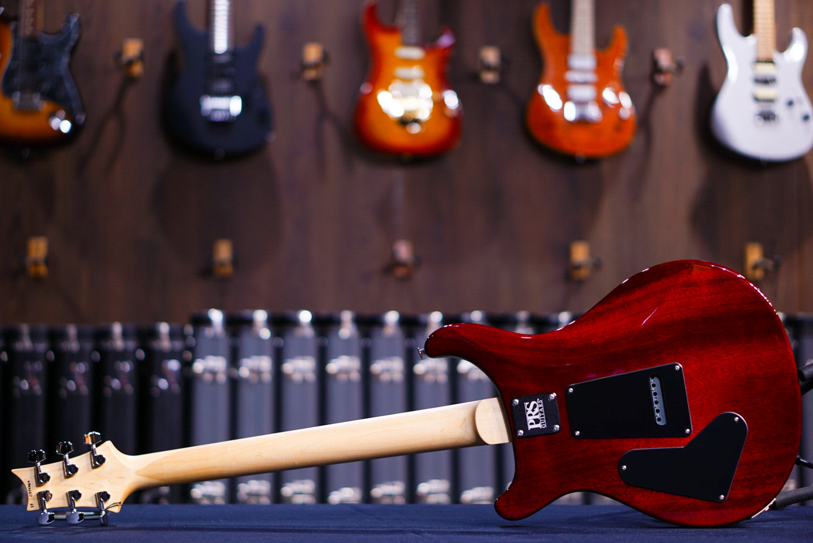 PRS CE 24 Fire Red Burst 0374964