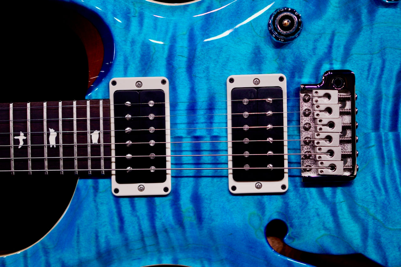 PRS CE 24 Semi Hollow Carroll Blue 0405635