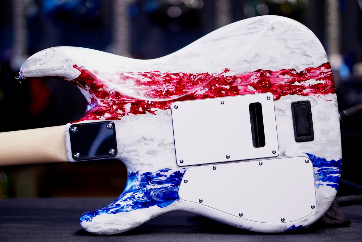 James Tyler Studio Elite HDX USA 250 Limited Edition Red , White & Blue Shmear 26486