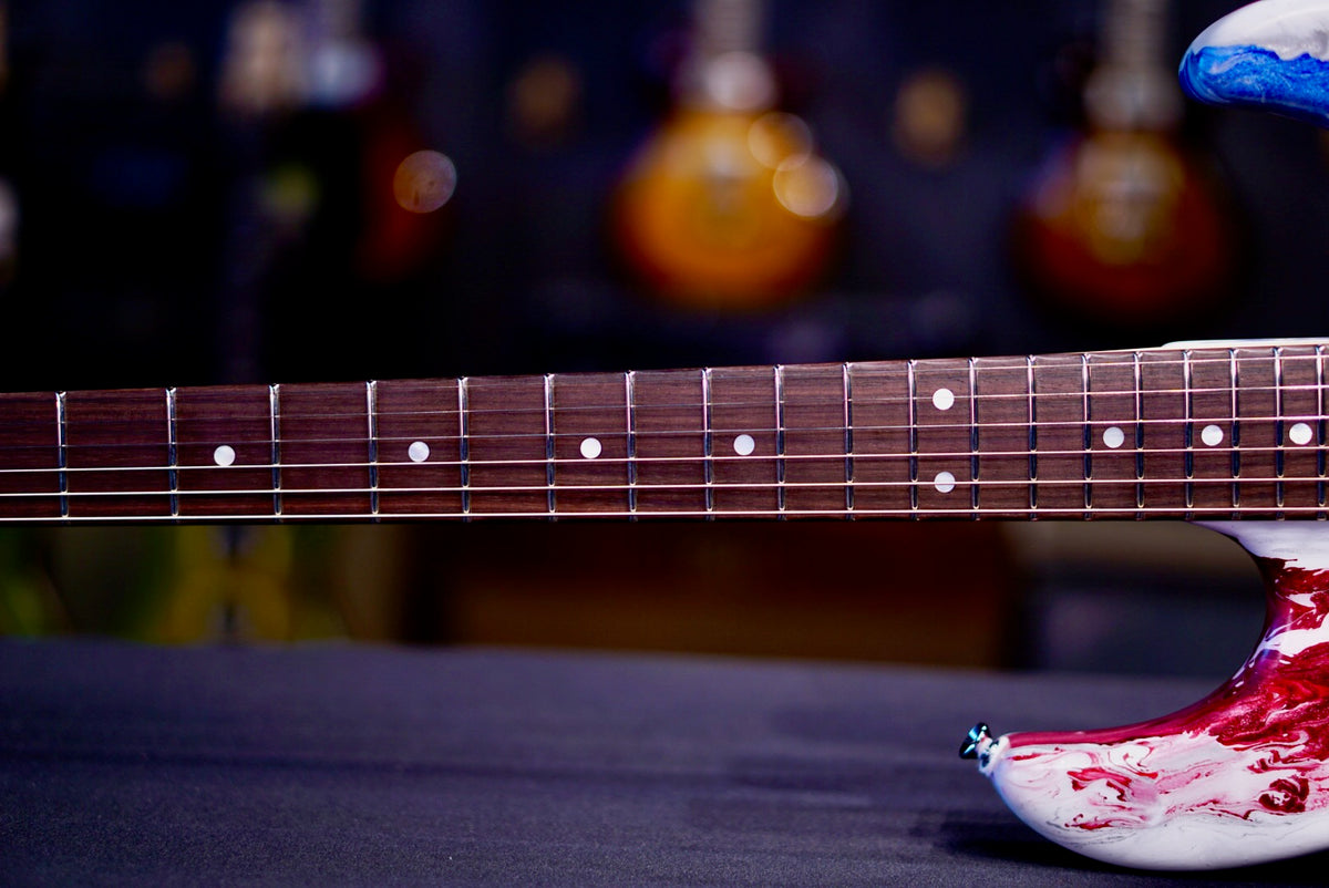 James Tyler Studio Elite HDX USA 250 Limited Edition Red , White & Blue Shmear 26463