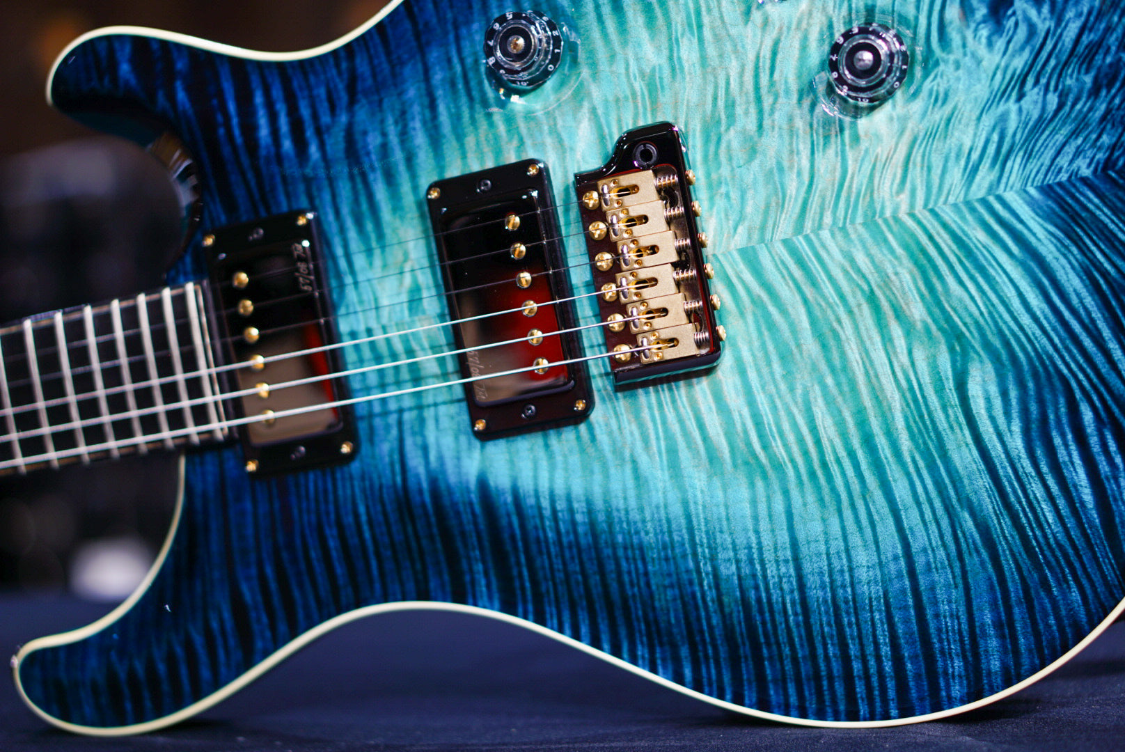 PRS Private Stock Custom 24 Piezo Sub Zero Glow Birds of a Feather PS11233 0381618