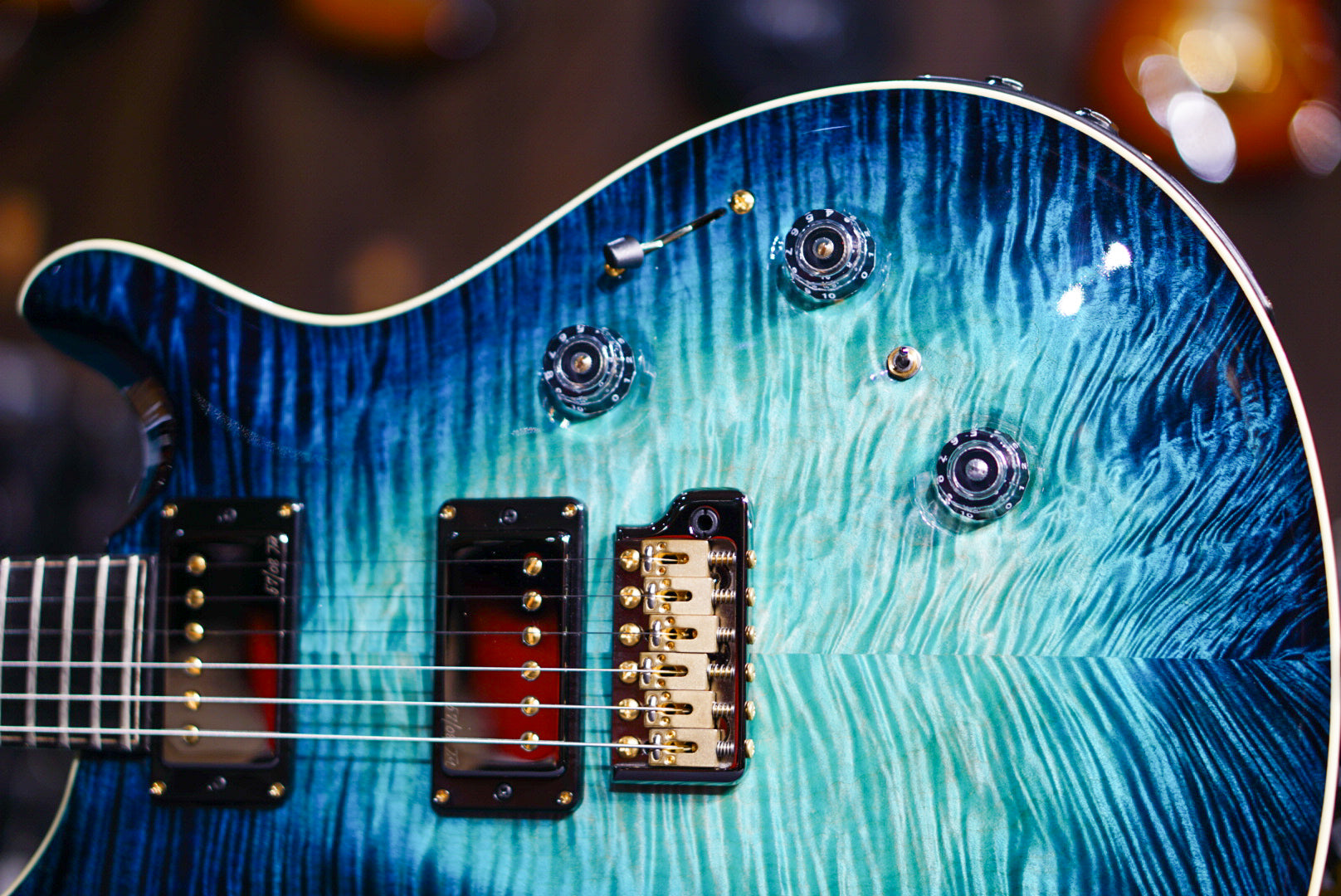 PRS Private Stock Custom 24 Piezo Sub Zero Glow Birds of a Feather PS11233 0381618