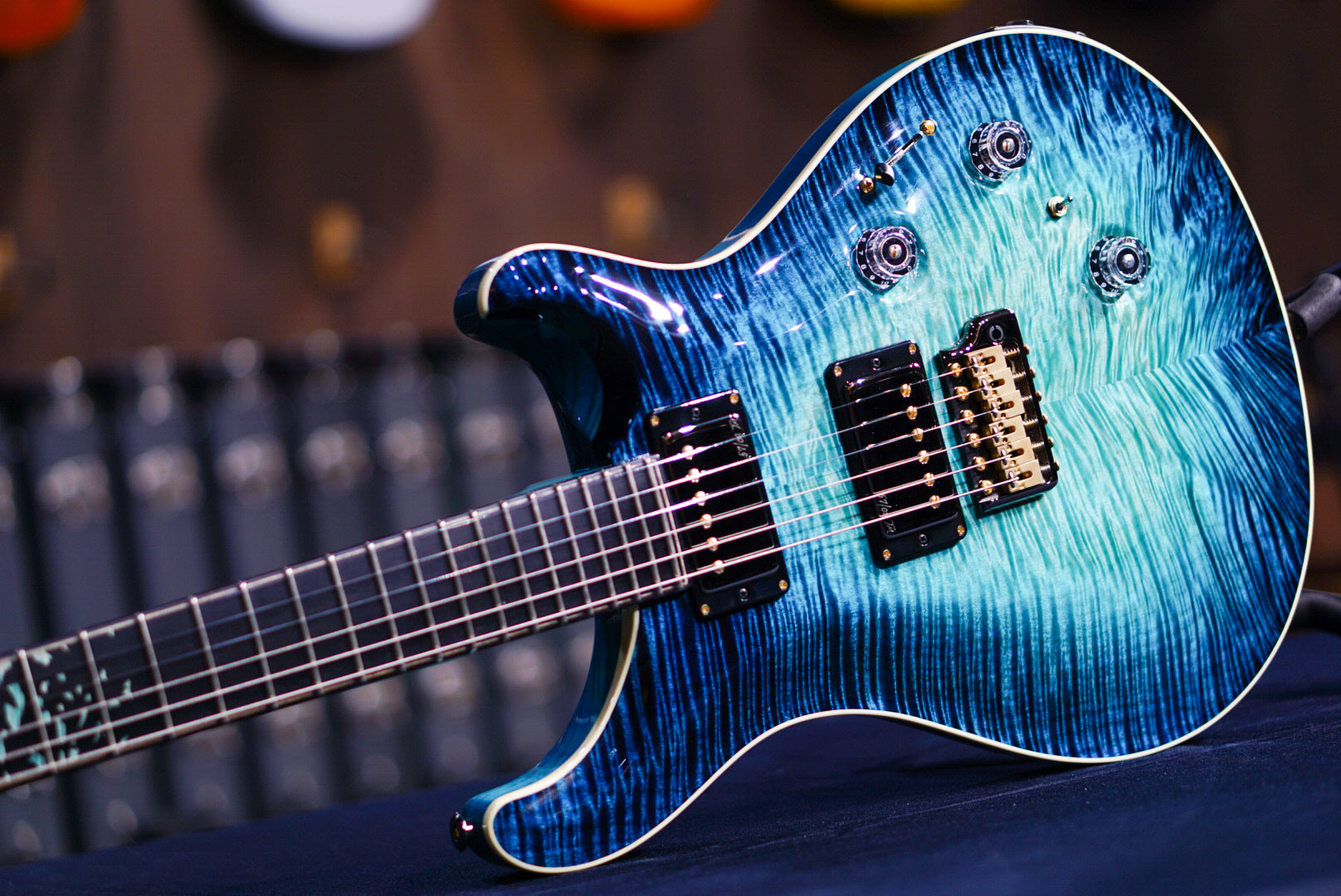 PRS Private Stock Custom 24 Piezo Sub Zero Glow Birds of a Feather PS11233 0381618