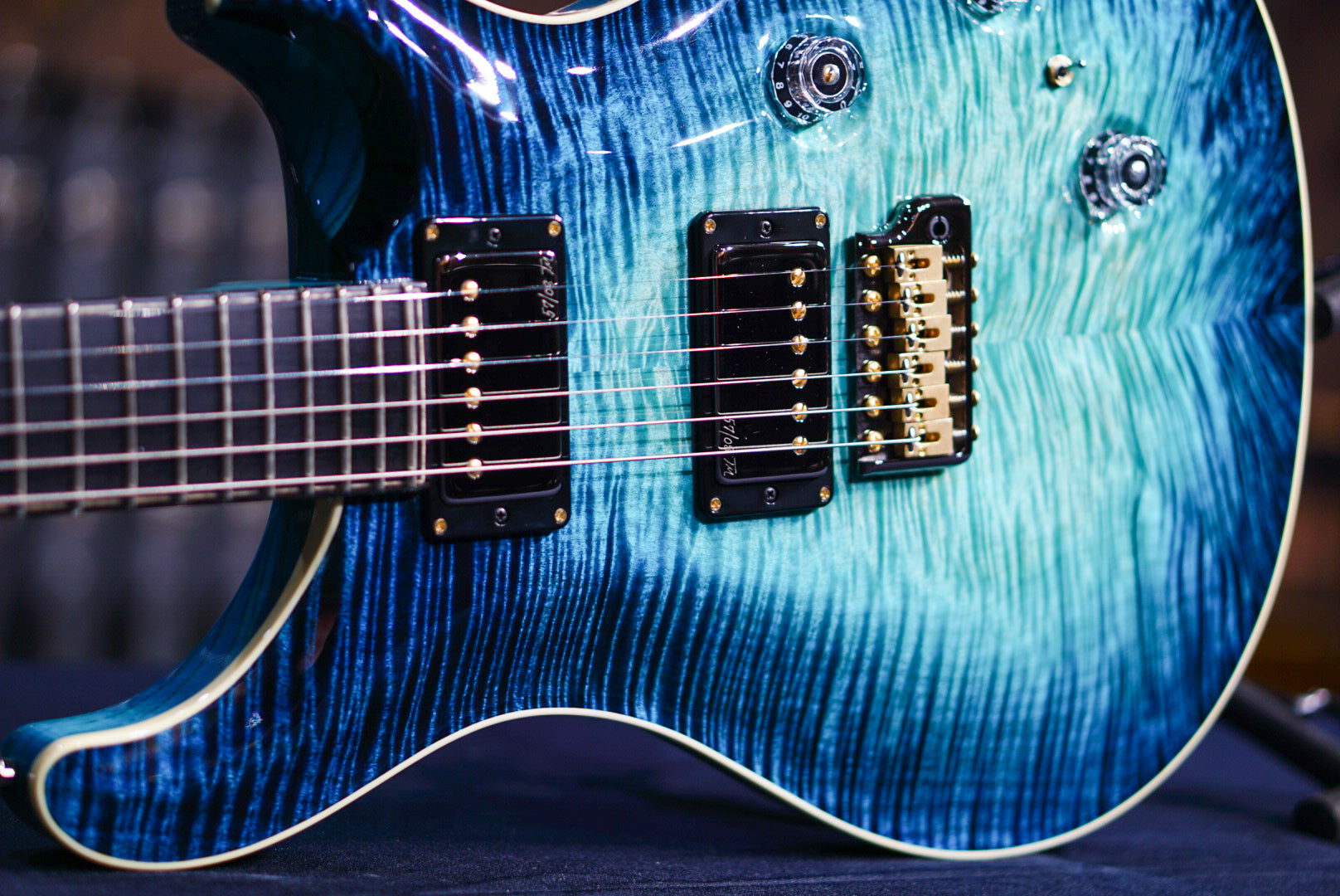 PRS Private Stock Custom 24 Piezo Sub Zero Glow Birds of a Feather PS11233 0381618