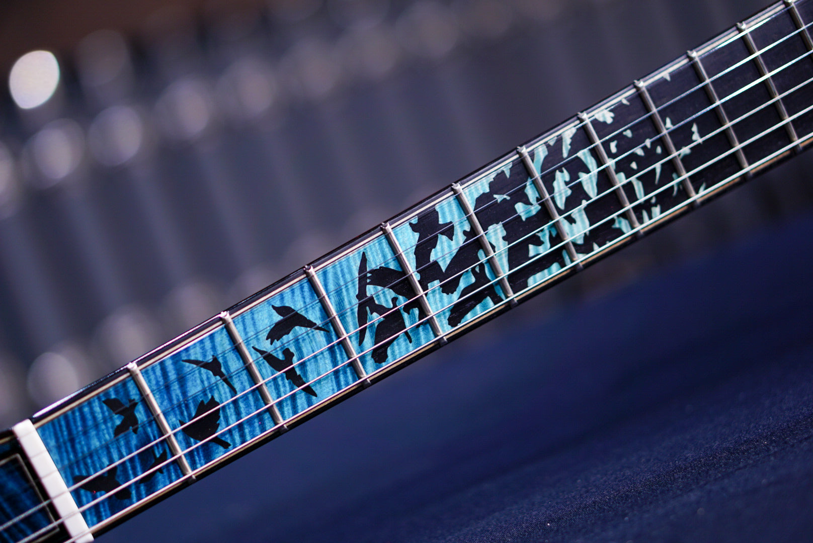 PRS Private Stock Custom 24 Piezo Sub Zero Glow Birds of a Feather PS11233 0381618