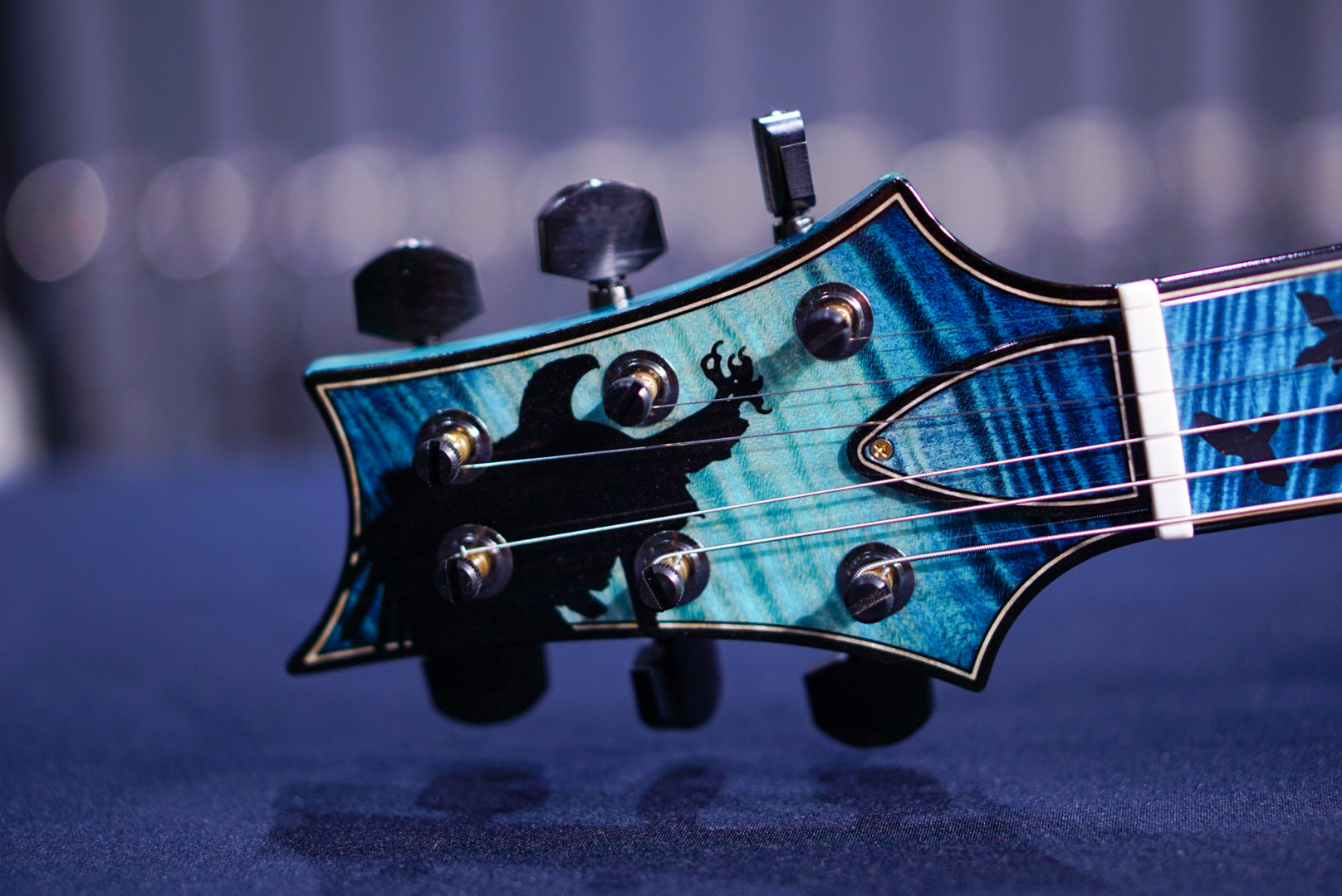 PRS Private Stock Custom 24 Piezo Sub Zero Glow Birds of a Feather PS11233 0381618