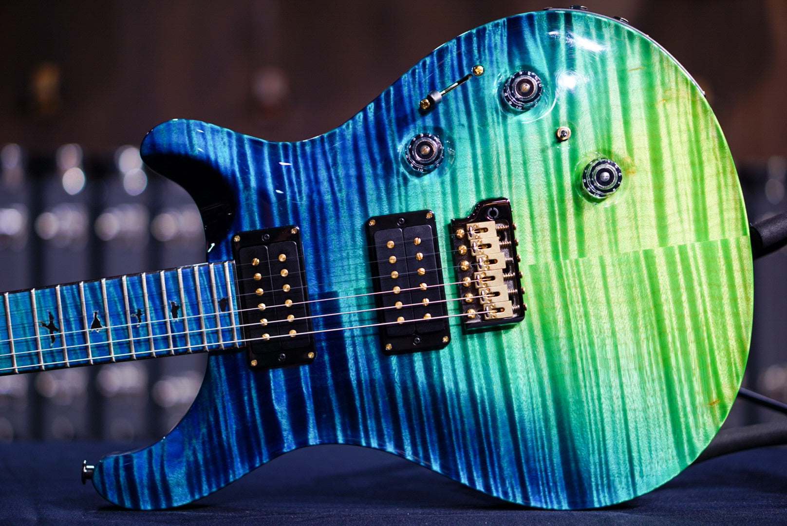 PRS Private stock Custom 24 piezo Laguna dragon's breathe 0380375 PS #11001