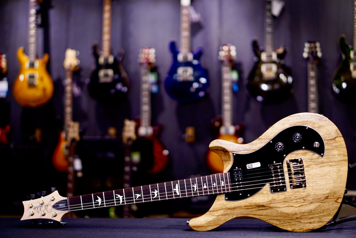 PRS S2 Vela Black Limba Limited - Natural S2089354