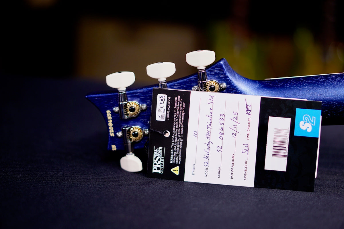 PRS S2 McCarty 594 Thinline Satin Metallic Midnight S2086533