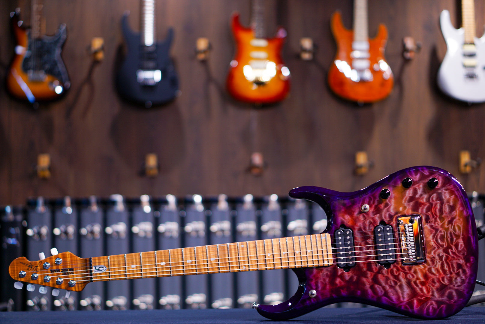 Ernie Ball Music Man JP 15 7 string Quilt Nebula K02739