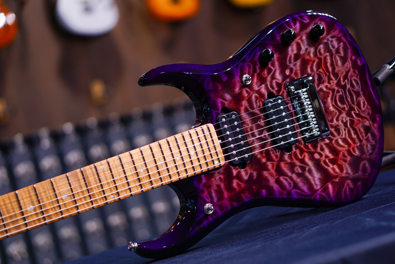 Ernie Ball Music Man JP 15 7 string Quilt Nebula K02739