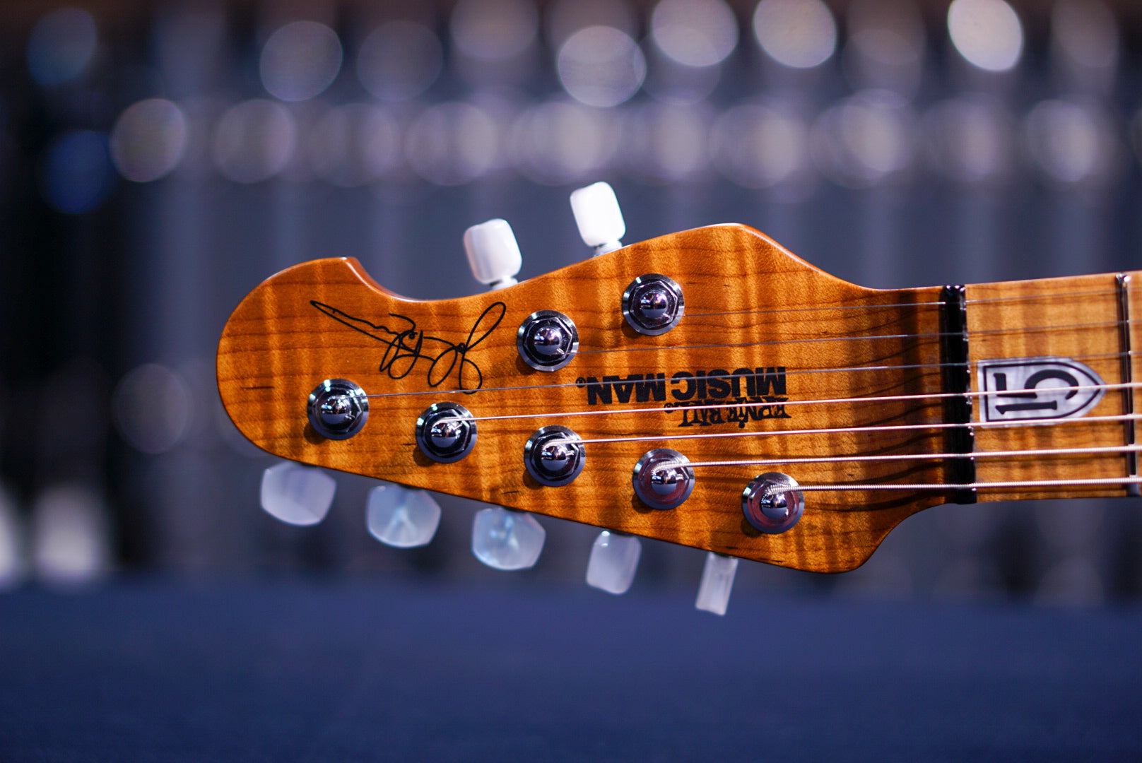 Ernie Ball Music Man JP 15 7 string Quilt Nebula K02739