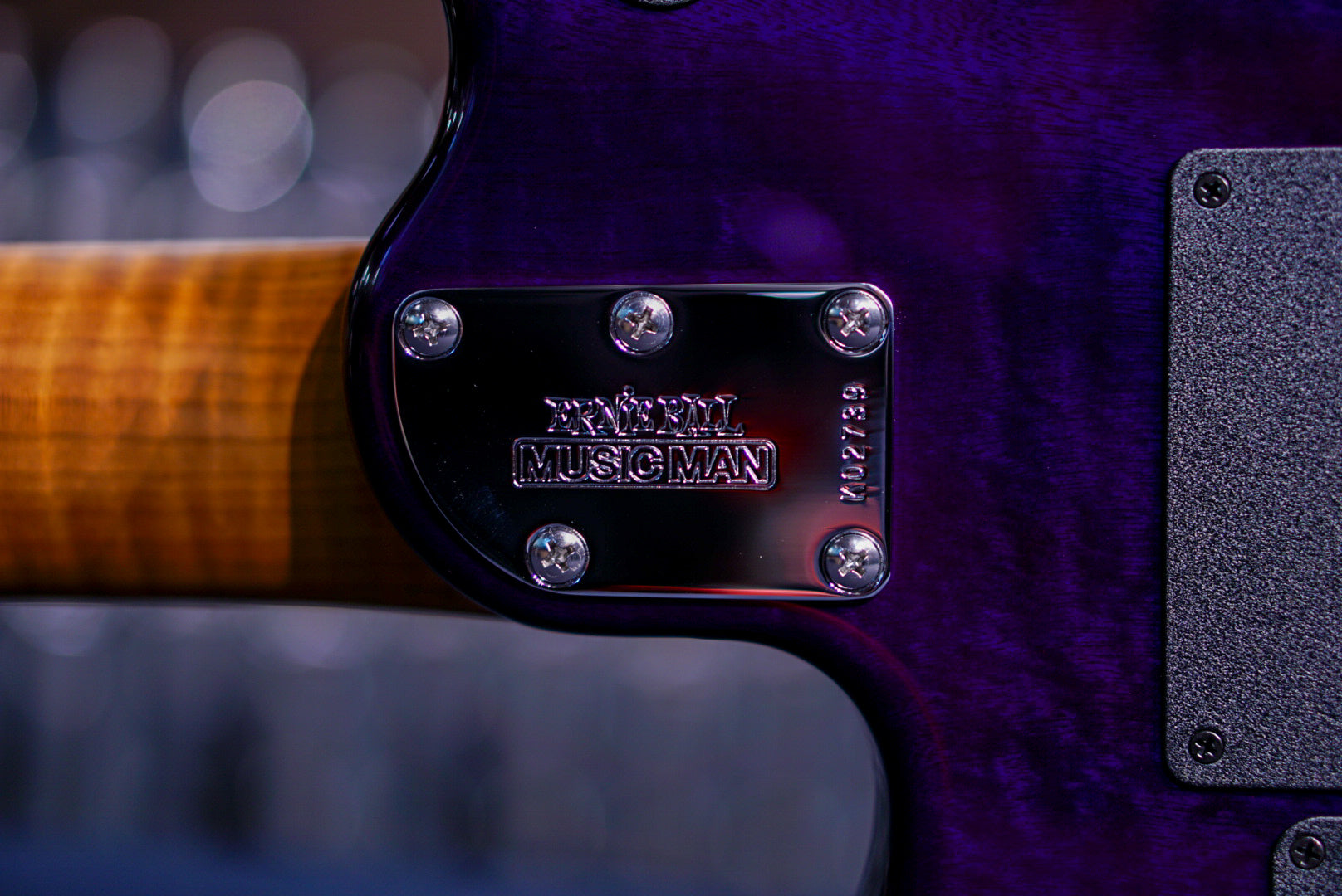 Ernie Ball Music Man JP 15 7 string Quilt Nebula K02739