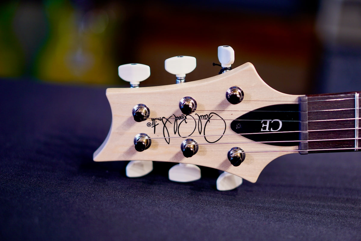 PRS CE24 Faded Gray Black Wraparound Smokeburst 0427394