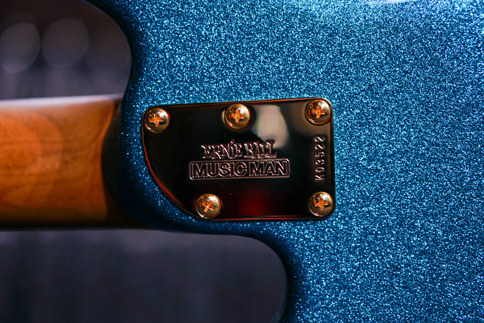 Ernie Ball Music Man StingRay 4 Special Ocean Sparkle HH K03522