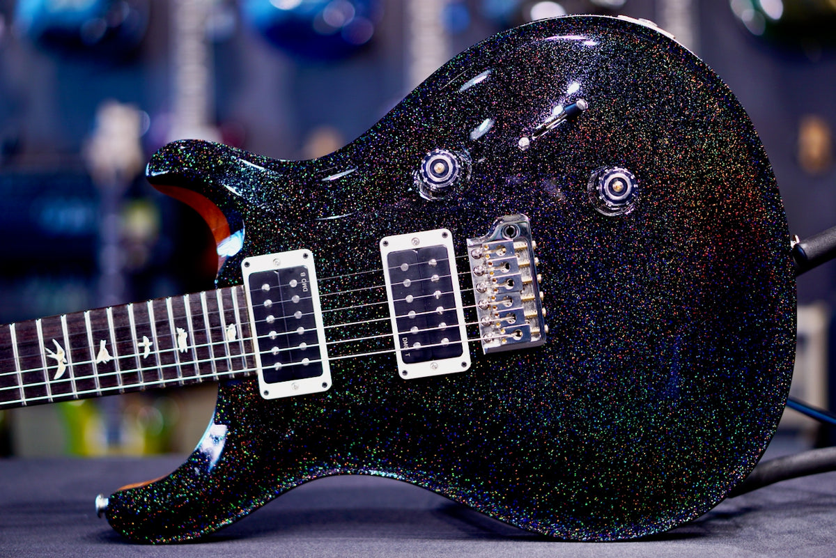 PRS Custom 24 Black Rainbow Holoflake 0426502