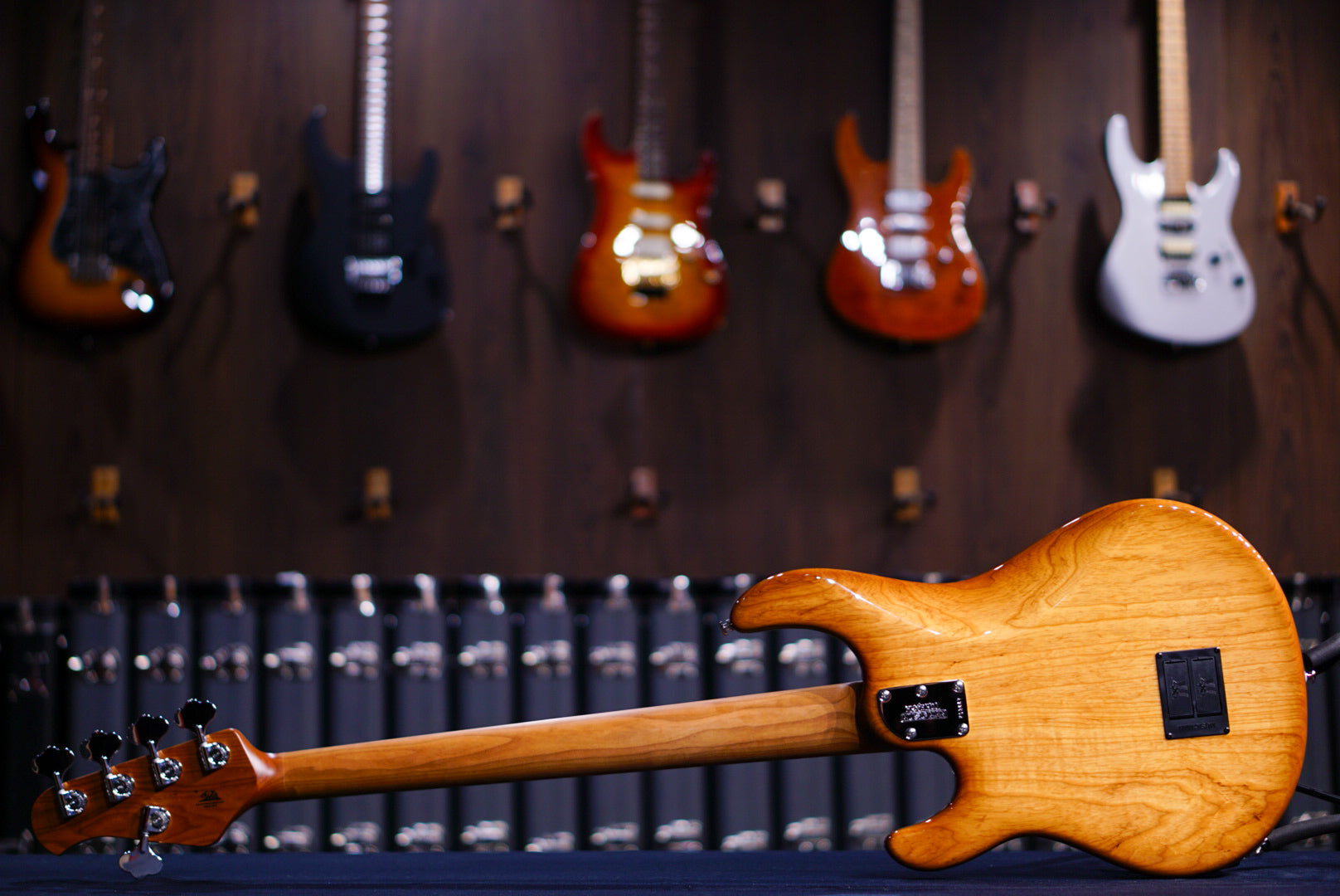 Ernie Ball Music man StingRay Special 5 HH hot honey K03447