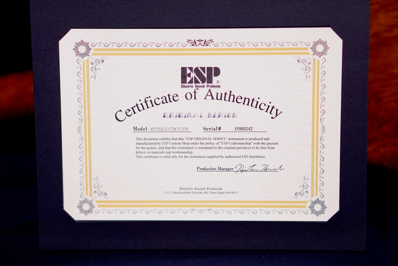 ESP Original Mystique NT Red Blue Gradation E0960242