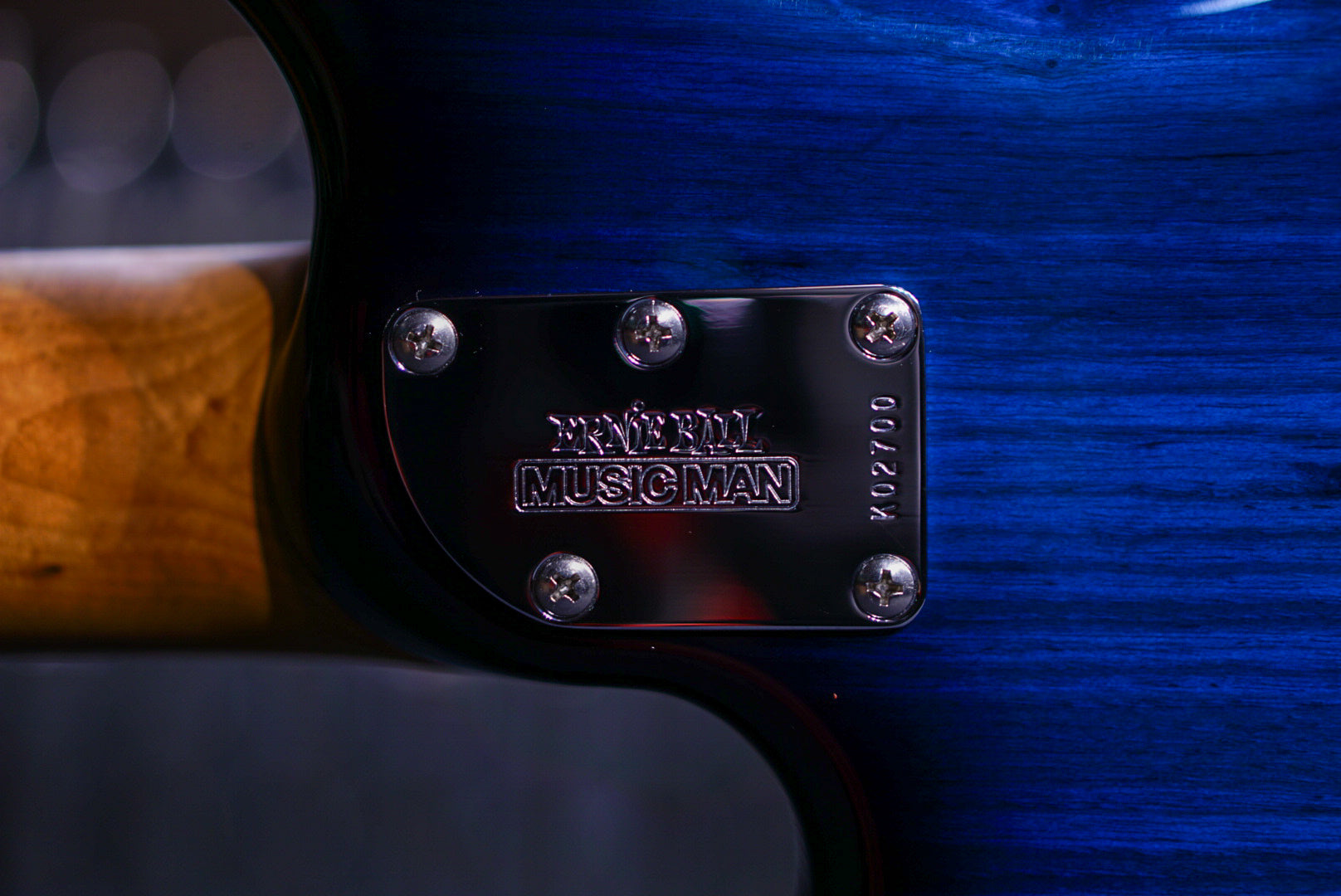 Ernie Ball Music Man StingRay Special 5 HH Pacific Blue Burst K02700