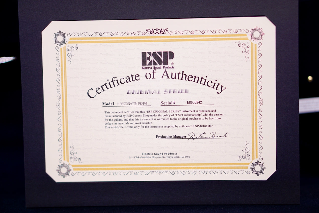 ESP Horizon FR CTM Blue Red Gradation E8650242