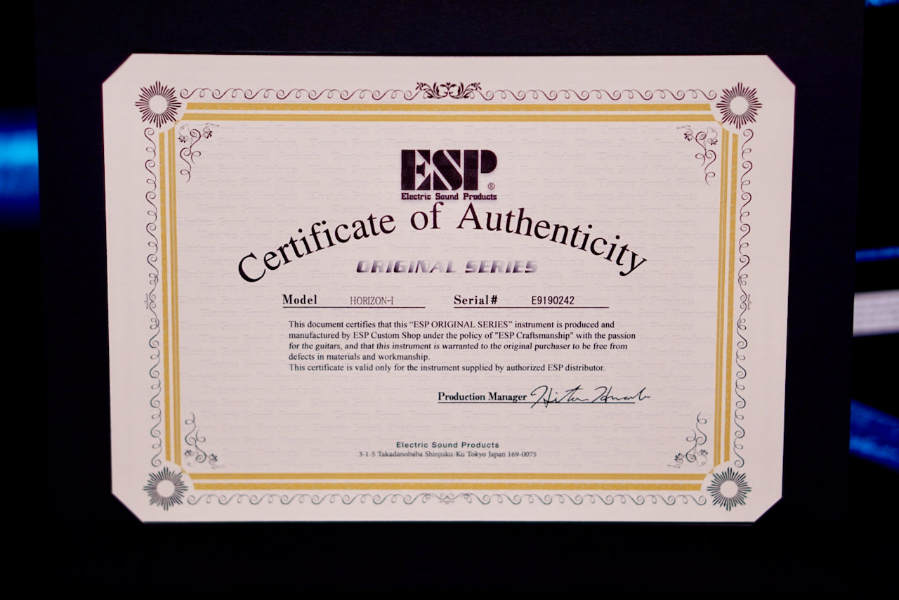 ESP Original Horizon-1 Liquid Metal Blue E9190242