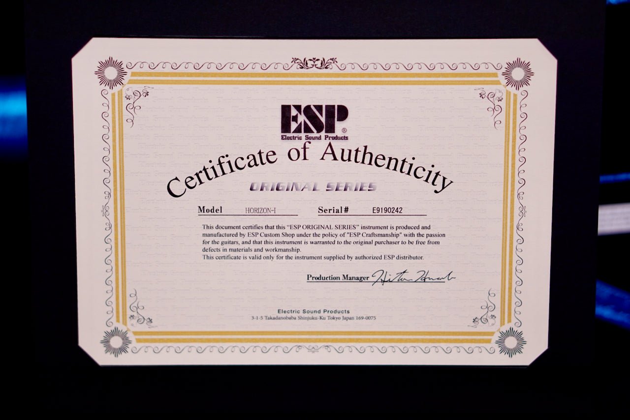 ESP Original Horizon-1 Liquid Metal Blue E9190242