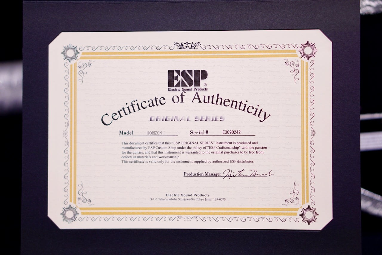 ESP Original Horizon-1 Liquid Metal Silver E3090242