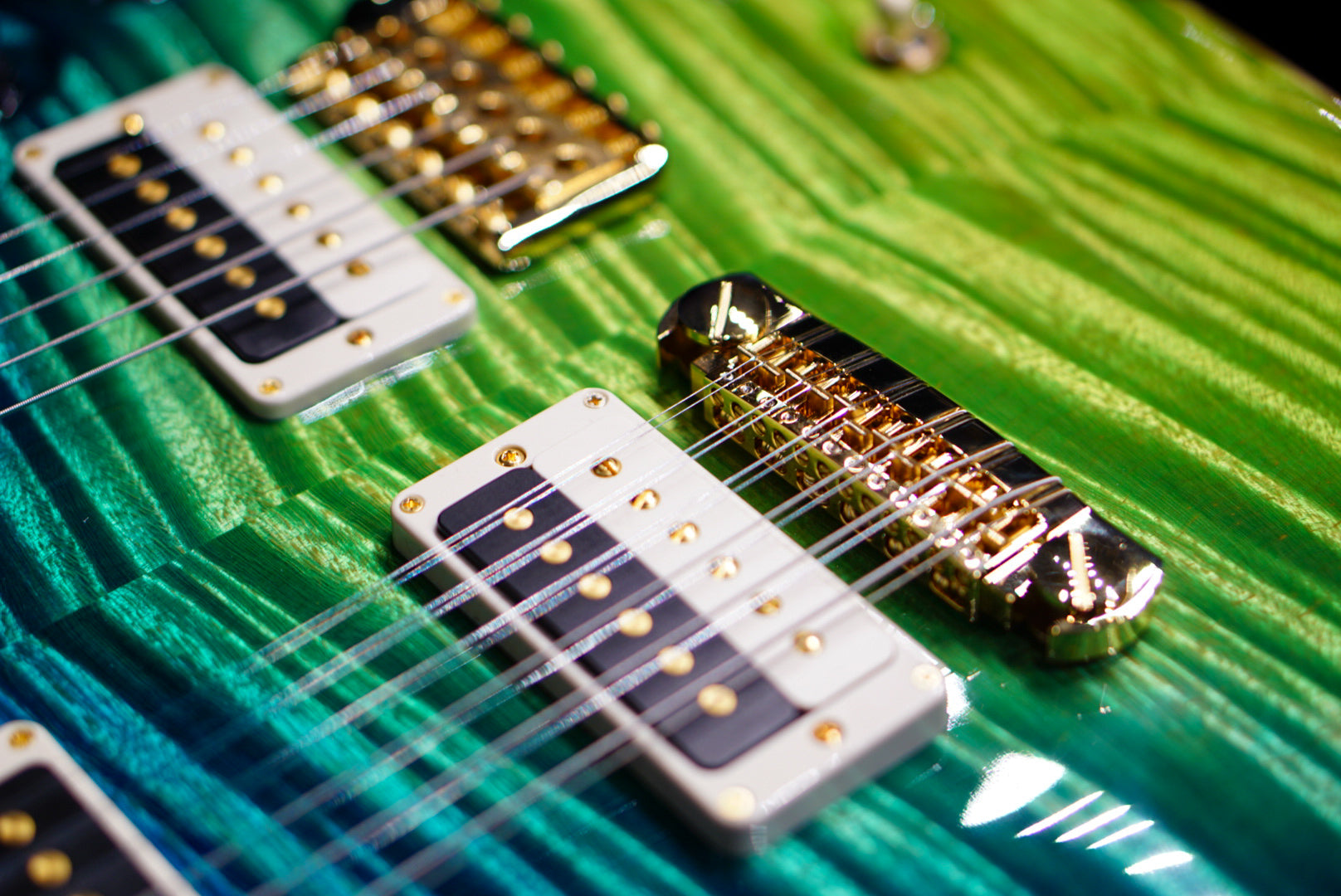 PRS Private Stock Doubleneck Laguna Dragon's Breath 0383821 PS# 10550