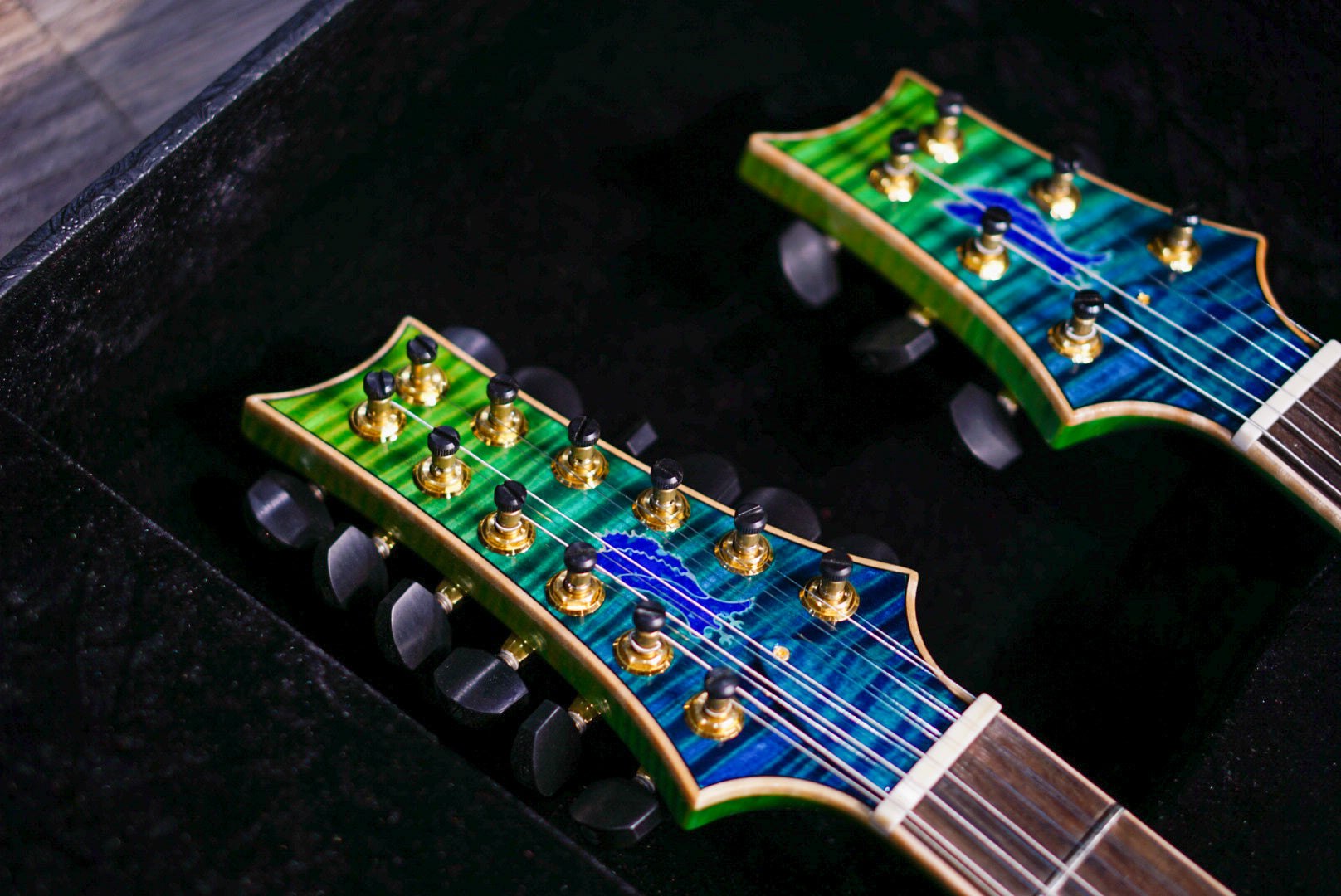 PRS Private Stock Doubleneck Laguna Dragon's Breath 0383821 PS# 10550