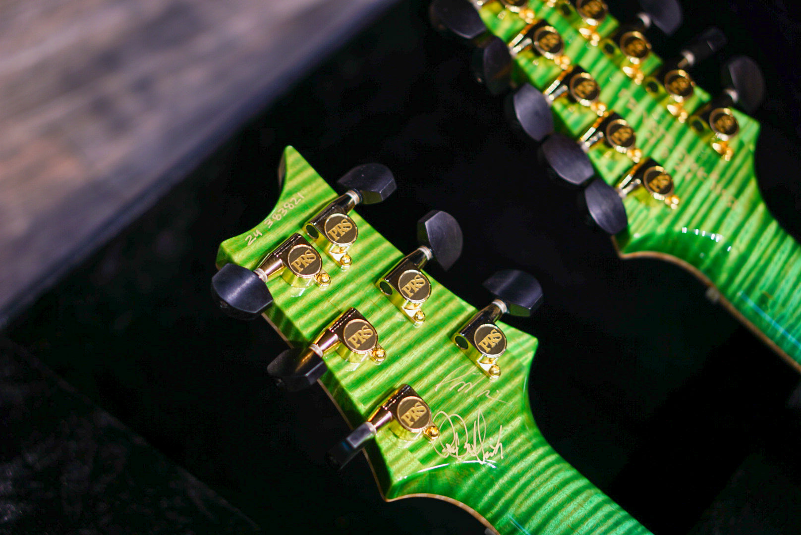 PRS Private Stock Doubleneck Laguna Dragon's Breath 0383821 PS# 10550