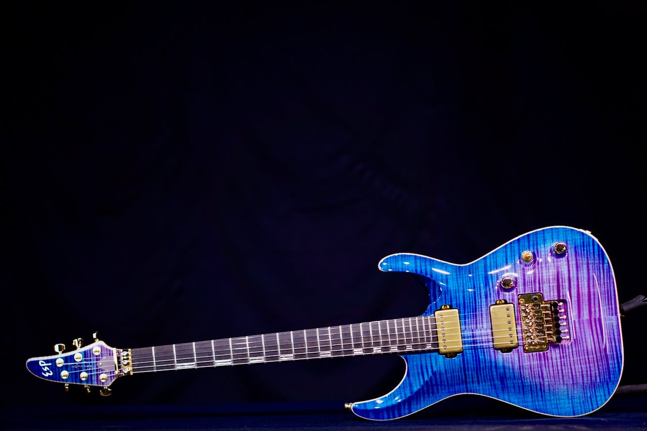 ESP Horizon FR CTM Indigo Purple Teardrop Sunburst E6650242