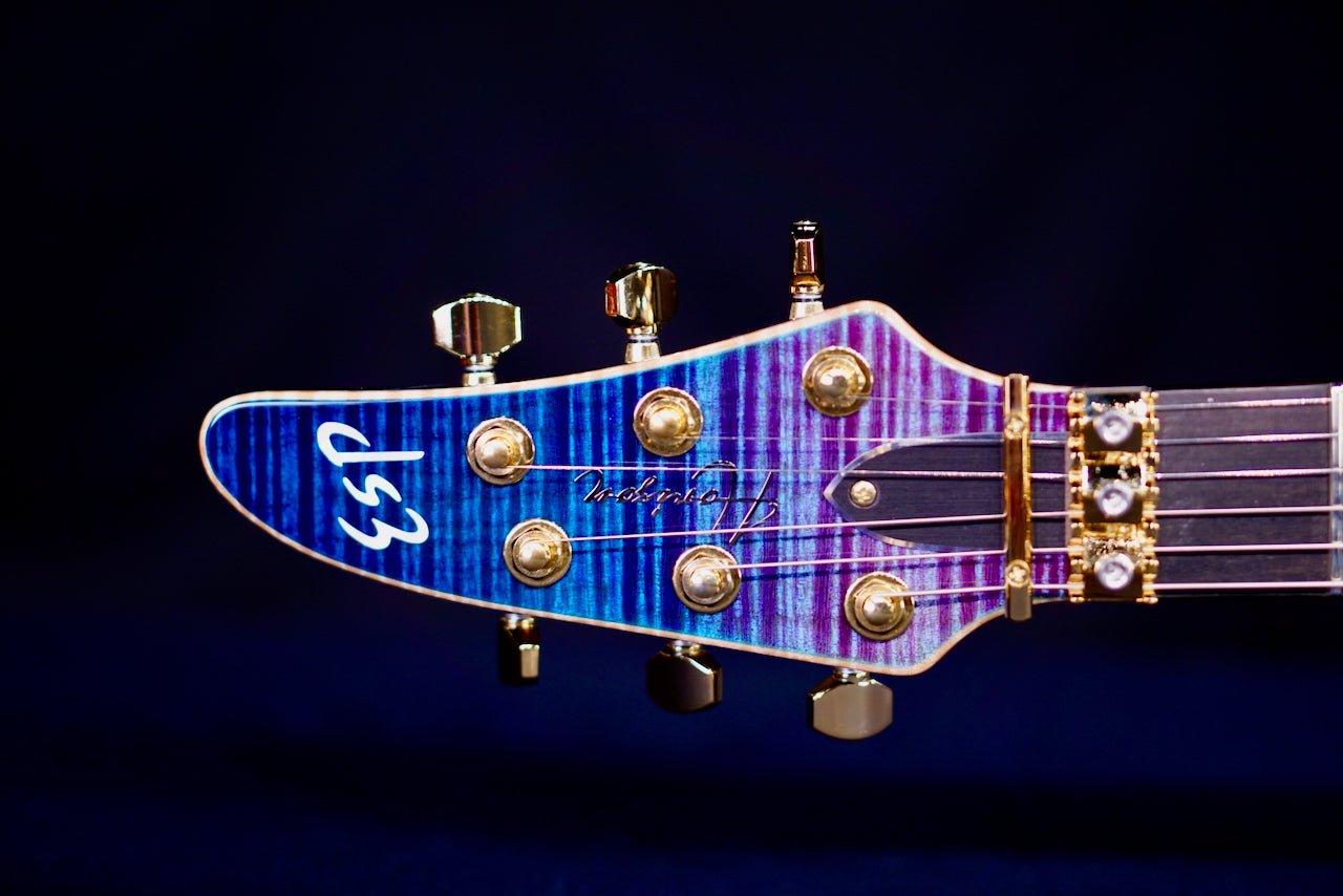 ESP Horizon FR CTM Indigo Purple Teardrop Sunburst E6650242