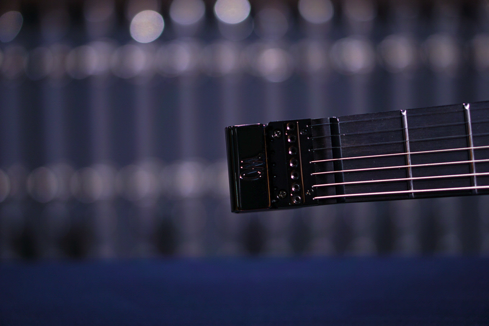 Mayones Hydra Elite Pro 7 trans natural fade purple blue burst out satine HF0000710