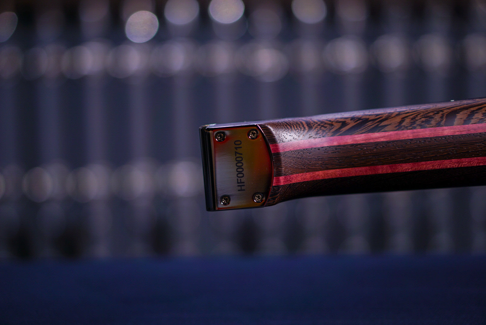 Mayones Hydra Elite Pro 7 trans natural fade purple blue burst out satine HF0000710