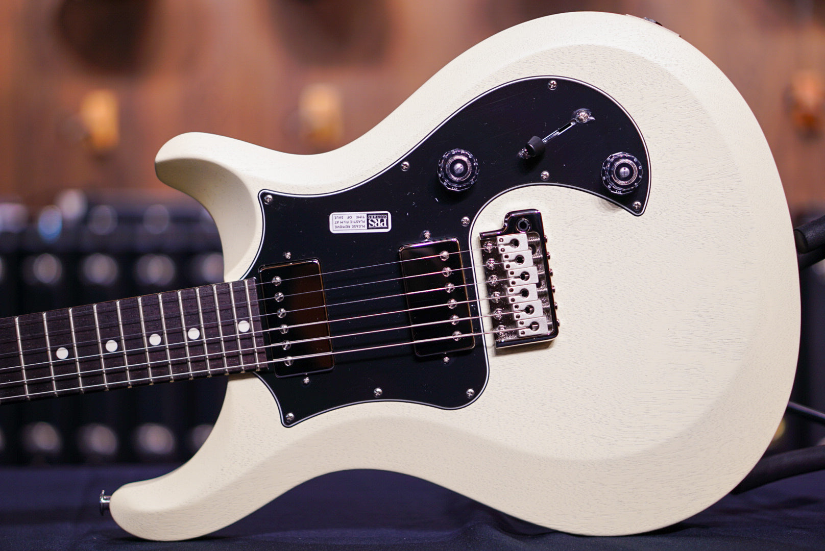 PRS S2 Standard 24 Antique White (Satin Nitro) S2066247 - HIENDGUITAR PRS GUITAR