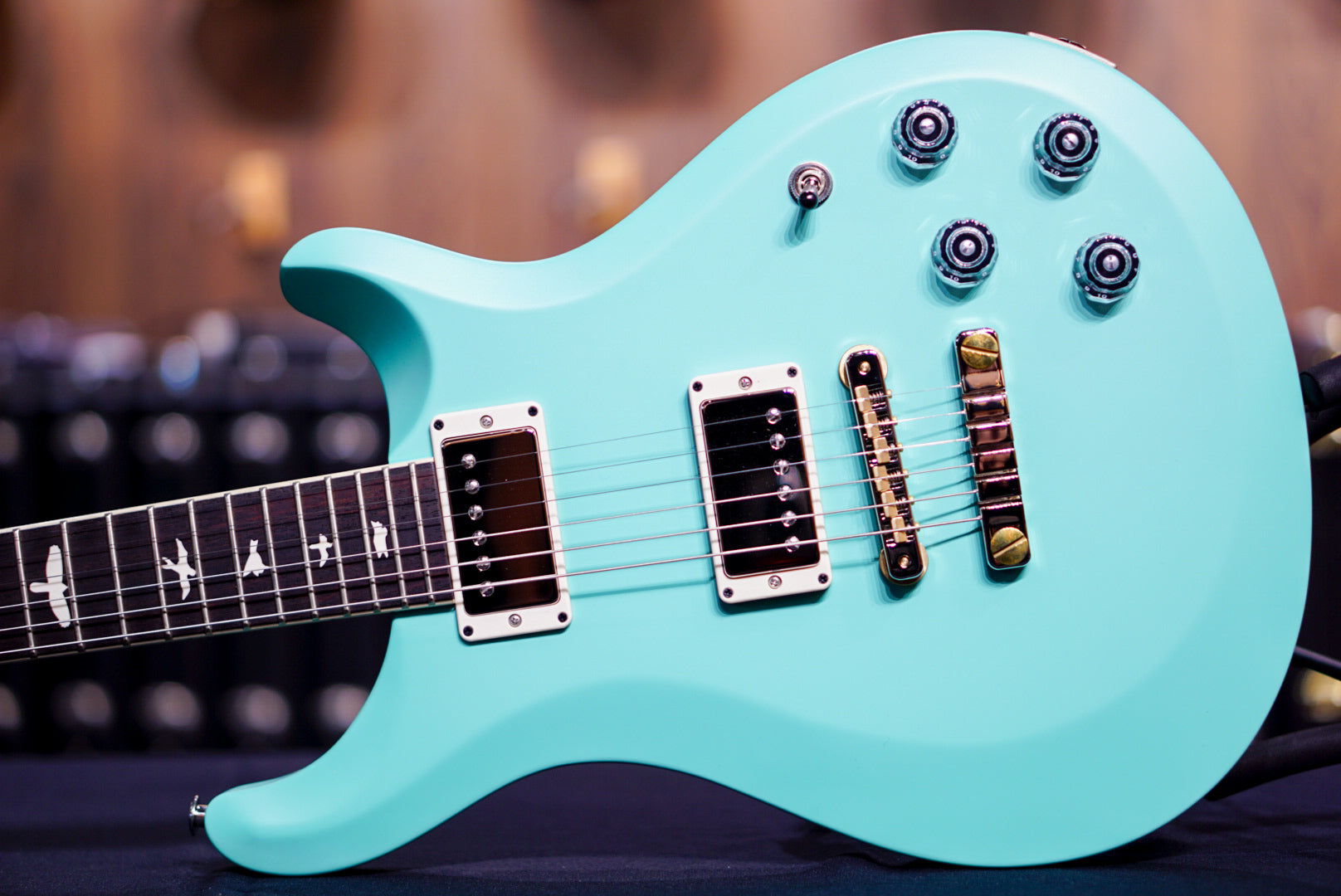 PRS S2 Mccarty 594 thinline frost green S2065334 - HIENDGUITAR PRS GUITAR