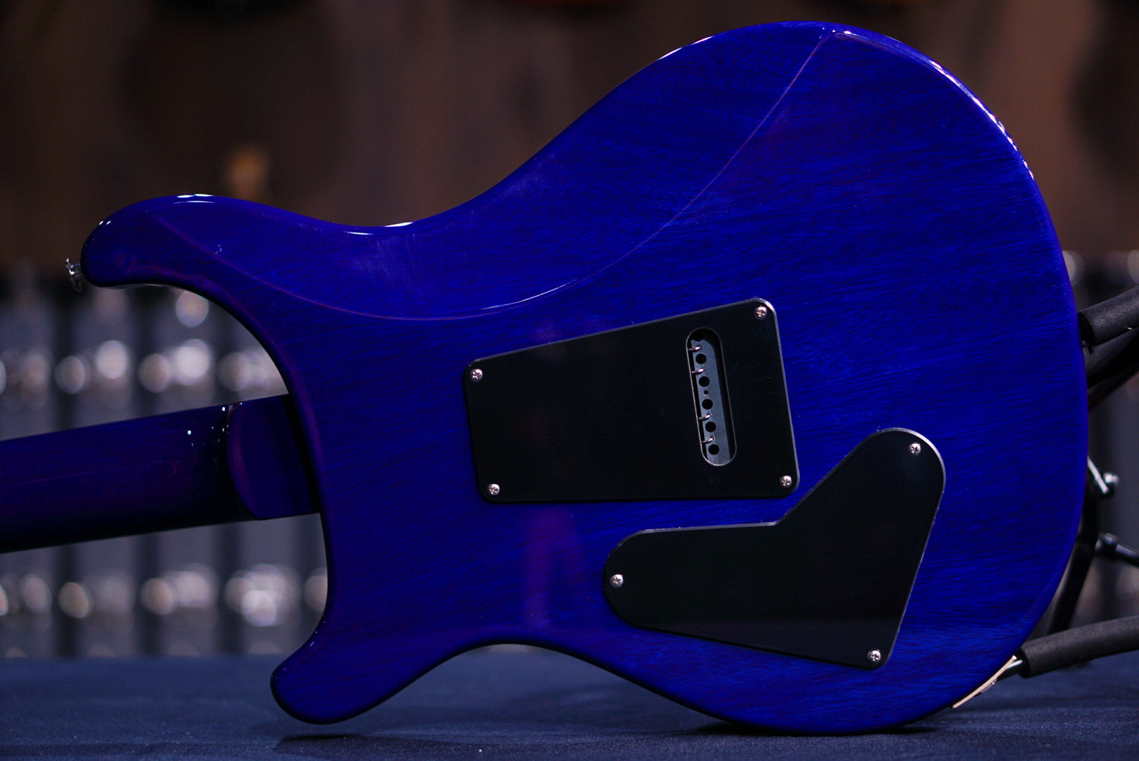 PRS S2 Custom 24-08 Faded Gray Black Blue Burst S2074128